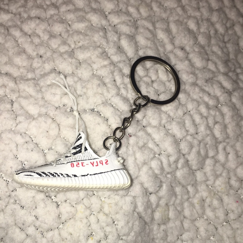Yeezy Zebra Keychain
